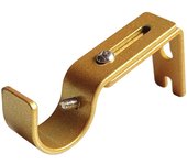Metal Curtain Rod Brackets Hanger for 1 Inch Rod Hardware Window Curtain Rod Support Home Adjustable Drapery Rod Holders
