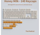 140 Keys PBT Keycap XDA Profile Personalized English Russian Japanese Keycaps For Gaming Mechanical Keyboard Cherry MX Switch