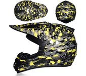 Casco motocross hombre MX Carreras de Locomotora Descenso de Montaña