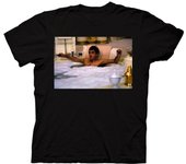 Scarface Tony in Bubble Bath Movie Adult T-Shirt Officially Licensed