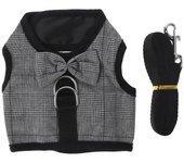 Bunny Harness and Leash Rabbit Vest for Guinea Pig Ferret Chinchilla Hamster Squirrel Lovely Costume for Bunny Yorkie Chihuahua