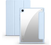 For Samsung Tab A8 Case with Pen Holder Clear Back Magnetic Cover Tablet for Samsung Galaxy Tab A8 A 8 10.5 SM X200 X205 Case