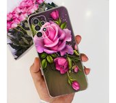 For Samsung A13 4G 5G Phone Case Samsung Galaxy A13 A135F A136B Back Cover Soft TPU Transparent Silicone Bumper Flower Butterfly