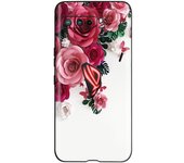 Case for ASUS ROG Phone 3 ZS661KS Case Black Matte Silicone Back Cover Phone Cases For ASUS zs661ks Flowers Fashion Bumper Capa