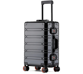 100% High quality all aluminum Travel Suitcase Rolling Luggage 24/29 inch Travel Trolley Luggage 20‘’Carry-On Cabin Suitcase