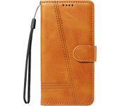 Card Slots PU Leather Flip Wallet Case For Samsung Galaxy S24 Ultra S23 FE S22 S9 Plus Protect Book Stand Cover With Strap