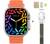 2025 New DT Ultra2 Smartwatch Bluetooth Call Compass ECG Detection Brightness Adjustment Sport Mode AMOLED Screen Compatible with Android IOS 4G Smartwatch