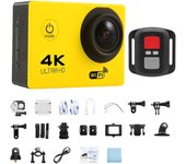 Cámara de Acción 4K 1080P/30FPS WiFi 2,0 Impermeable para Casco Grabación de Video