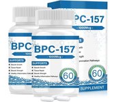 BPC-157 Peptide Capsules, High Potency Protective Compound, Supports Workout Recovery, 60 Capsules