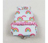 Hot Sale Boutique Mommy Bag Cowboy Print Fashion Kids Casual Bags Zipper Portable Backpack High Quality New