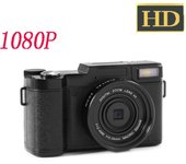 Cámara digital profesional semislr de alta definición 24mp, con cámara de alta definición de microdistancia con lente de gran angular de ojo de pez de 4 veces