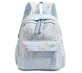 Large Capacity Travel Backpack Zipper Adjustable Shoulder Straps Casual Daypack Cute Lightweight Girls Rucksack Female