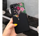 Silicone Case For Xiaomi Redmi 7a Cases Full Protection Soft Tpu Back Cover On Redmi 7A 7 A Bumper Flower Phone Shell Bags Coque