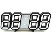 Reloj de Pared LED 3D Elegante Despertador Digital con Fecha y Temperatura