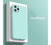 Funda protectora IPhone 16 15 14 13 12 11 XS XR 6/7/8Plus 5/6/7/8S Funda de teléfono silicona carcasa trasera de Anti-huellas dactilares
