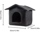 Cats House Waterproof Outdoor Keep Warm Pet Cat Cave Beds Nest Funny Foldable And Washable For Kitten Puppy Pets Supplies