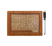 Money Box with Counter Cash Vault Wooden Savings Box,Cash Saver Box,Coin Counter Piggy Bank,Money Box with Money Target