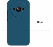 Funda para Xiaomi Redmi A3, Funda protectora trasera de silicona líquida a prueba de golpes de TPU Original para Xiaomi Redmi A3