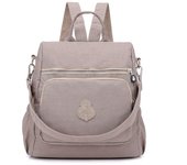 Mochila Mujer Casual Bolso Mochila Antirrobo Impermeable Nylon Mochila Escuela Multifuncional Gran Capacidad Bolso Bandolera