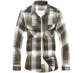 Casual Plaid Shirts Men New Autumn Men's Casual Long Sleeve Classic Checkered Shirts Fashion Chemise Homme Men Dress Shirts 7XL