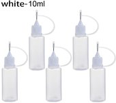 5pcs/set 5/10/20/30/50/100ML Needle Tip Glue Applicator Bottle for Quilg DIY Scrapbooking Paper Craft Tool
