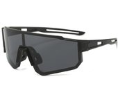Gafas de sol polarizadas para ciclismo, protección UV para hombres y mujeres, gafas de sol antideslumbrantes a prueba de viento, gafas de sol con montura grande para exteriores