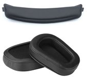 Replacement Ear Pads Cushions and Headband Kit for Logitech G633 G933 G635 G633S G933S Gaming Headset Earpads