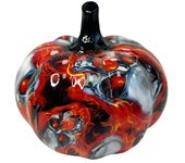 Horror Skull Halloween Pumpkin Decoration Resin Collectible Sculptures Halloween Pumpkin Desktop Ornaments for Home Decor