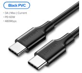 UGREEN 60W USB Type C to USB C Fast Charging Cable for Macbook iPad Samsung Xiaomi Type C Fast Cord