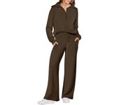 Conjuntos de 2 piezas para mujer, sudadera de gran tamaño, pantalones de chándal, conjunto de chándal, conjunto de ropa de estar
