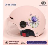 Ccasco infantil moto aire libre resistente viento seguro coche electrico Equipo Protector
