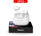 New Lenovo Thinkplus  Wireless Headset Bluetooth Earphones With Color Multifunctional Touch Screen ANC Reduction Headphones