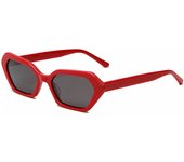 Gafas de sol de ojo de gato personalizadas trend retro marco pequeño placa multilateral gafas de sol