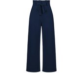 Work Pants for Women Wide Leg High Waist Solid Woman Trousers Casual Cotton Outfits Original Classic Autumn Trends