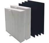 2 HEPA + 4 Carbon Filter Suitable for HPA100 and HPA090 HPA094 HPA100 HPA104 HPA105 HPA106 Air Purifiers