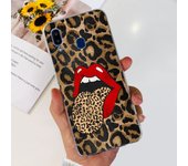 For Samsung Galaxy A20s Samsung A20 A30 Back Cover Phone Case Transparent Soft TPU Silicone Coque Women Fashion Flower Butterfly