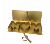 Mother'S Day Flower Box Empty Flower Gift Box Fillable Packaging Cardboard Mom Shaped Gift Box for Flower Mother'S Day,A