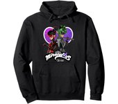Pullover Hoodies Comfortable Casual Versatile Classic Trend Sweatshirt Men's Black Ladybug Cat Noir's Shadybug and Claw Noir's Story