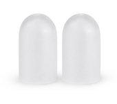 40Pcs=20Pairs Small Toe Protector Care Silicone Soft Breathable Foot Corns Blisters Toe Cap Cover Finger Protection Relief Pains