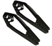 2pcs Efficient Precise Nail Fixing Tools Practical Save Fingers Nail Holder PLA Portable Auxiliary Pliers DIY