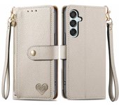 Ranura de tarjeta de solapa magnética para la carcasa del teléfono Samsung Galaxy m15 S23 m33 m34 m40s A51 M53 m54 xcover7 plus
