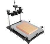 Manual screen printing machine screen printing table screen printing table top printing machine DIY aluminium table top printing equipment 440mm x 320mm for plastics glasses metal plates acrylics