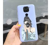 For Xiaomi Redmi Note 9 Case 6.53" Cute Literary Style Phone Case For Redmi Note 9 note9 Cover Case M2003J15SC Bumper Fundas
