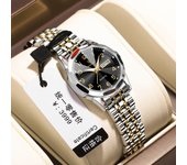 Reloj de marca suiza para mujer nuevo reloj de mujer con calendario doble impermeable