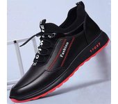Zapatos y zapatillas de deporte de cuero informales de verano para hombre.