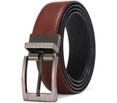 Men Belts Reversible Buckle Leather Brand Luxury Business Fashion Belts for Men Two sides Color Black Brown StrapHQ117