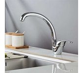 Brass Faucet Cold And Hot Single Handle Swivel Spout Kitchen Water Sink Mixer Tap Basin Faucets