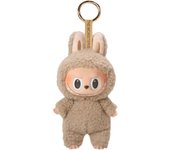 Labubu Keychain Backpack Key Pendants Plush Doll Hanging Decoration Keyring Gift Stress-Relieving Accessory Cute Keychain
