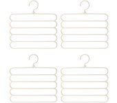 Jean Hangers Pant Organizer Space Saving Pants Hanger Suitable for Scarf Towel Shawl