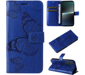 Para Nokia Sony Xperia 8 1v 10v 1 10 V Xqdq62 / B Carcasa De Teléfono Móvil Con Solapa De Mariposa Estampada